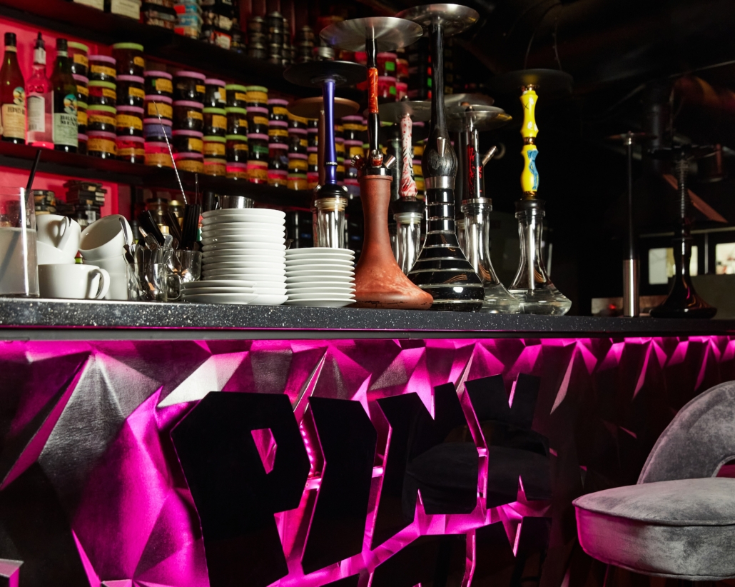 hookah pink