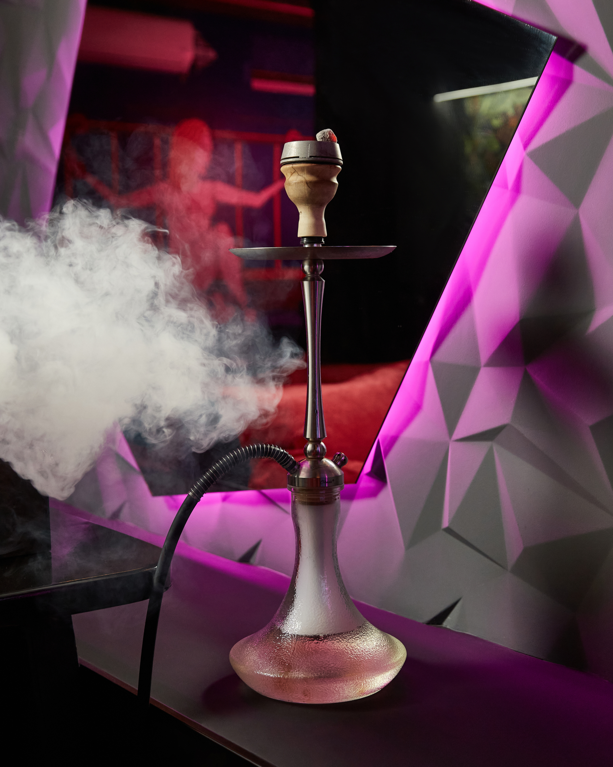 hookah pink